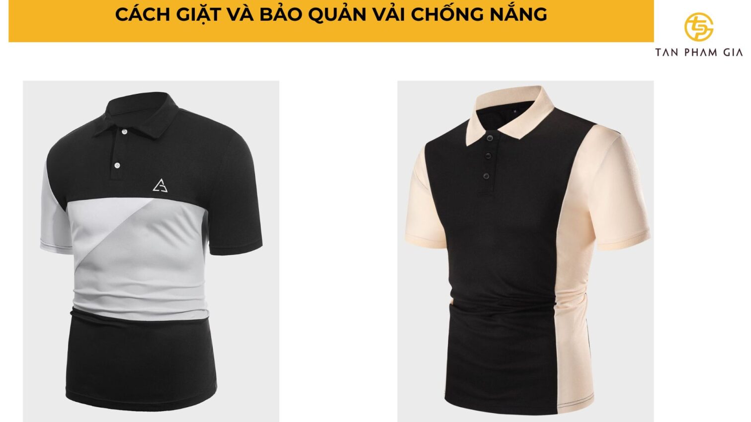 Áo thun đồng phục chất liệu chống nắng
