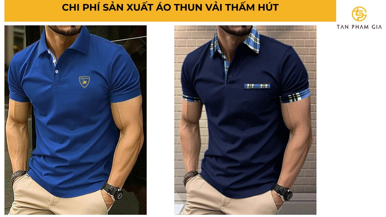 Áo thun đồng phục chất liệu thấm hút tốt