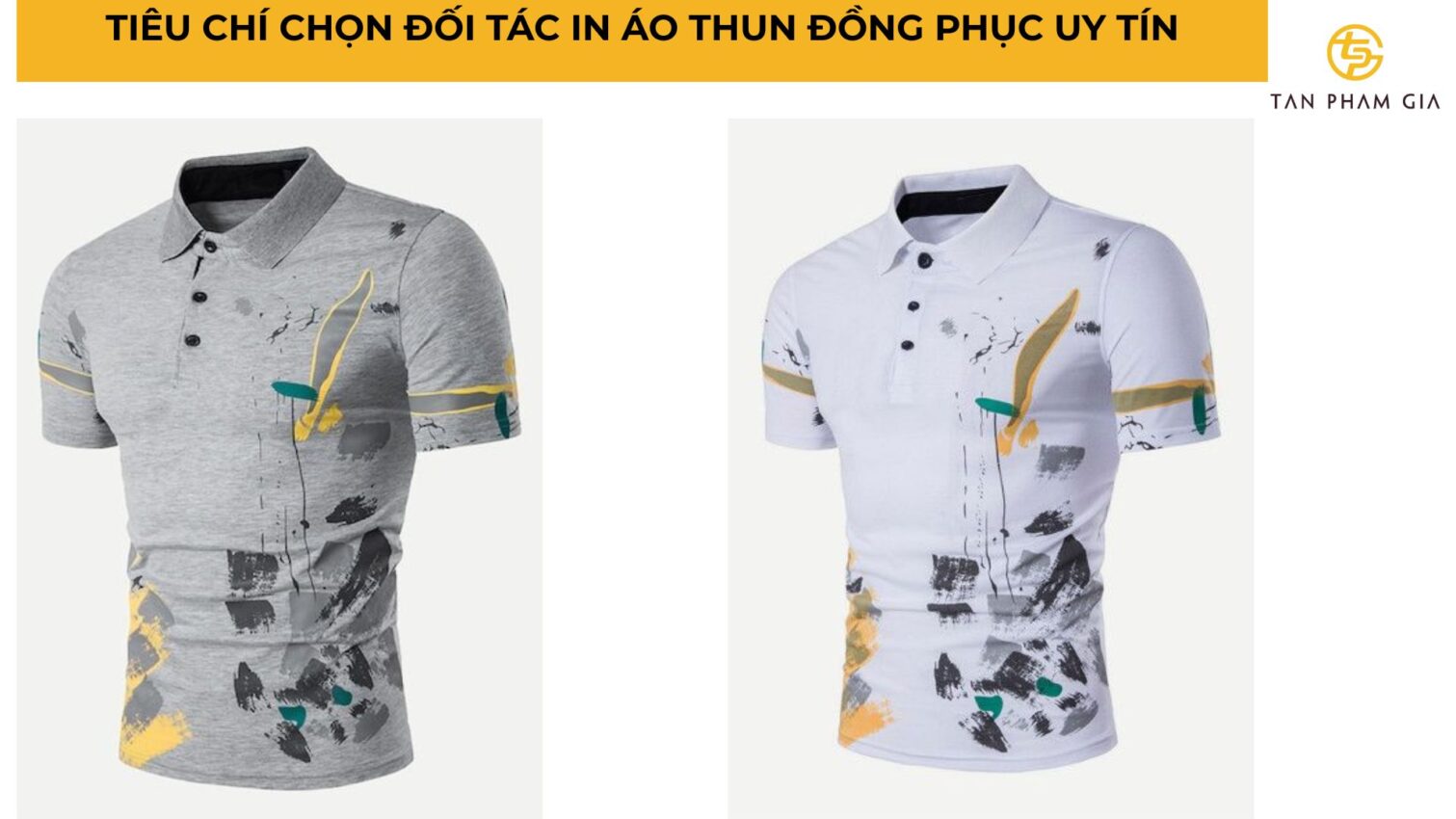 In áo thun đồng phục in theo biểu tượng