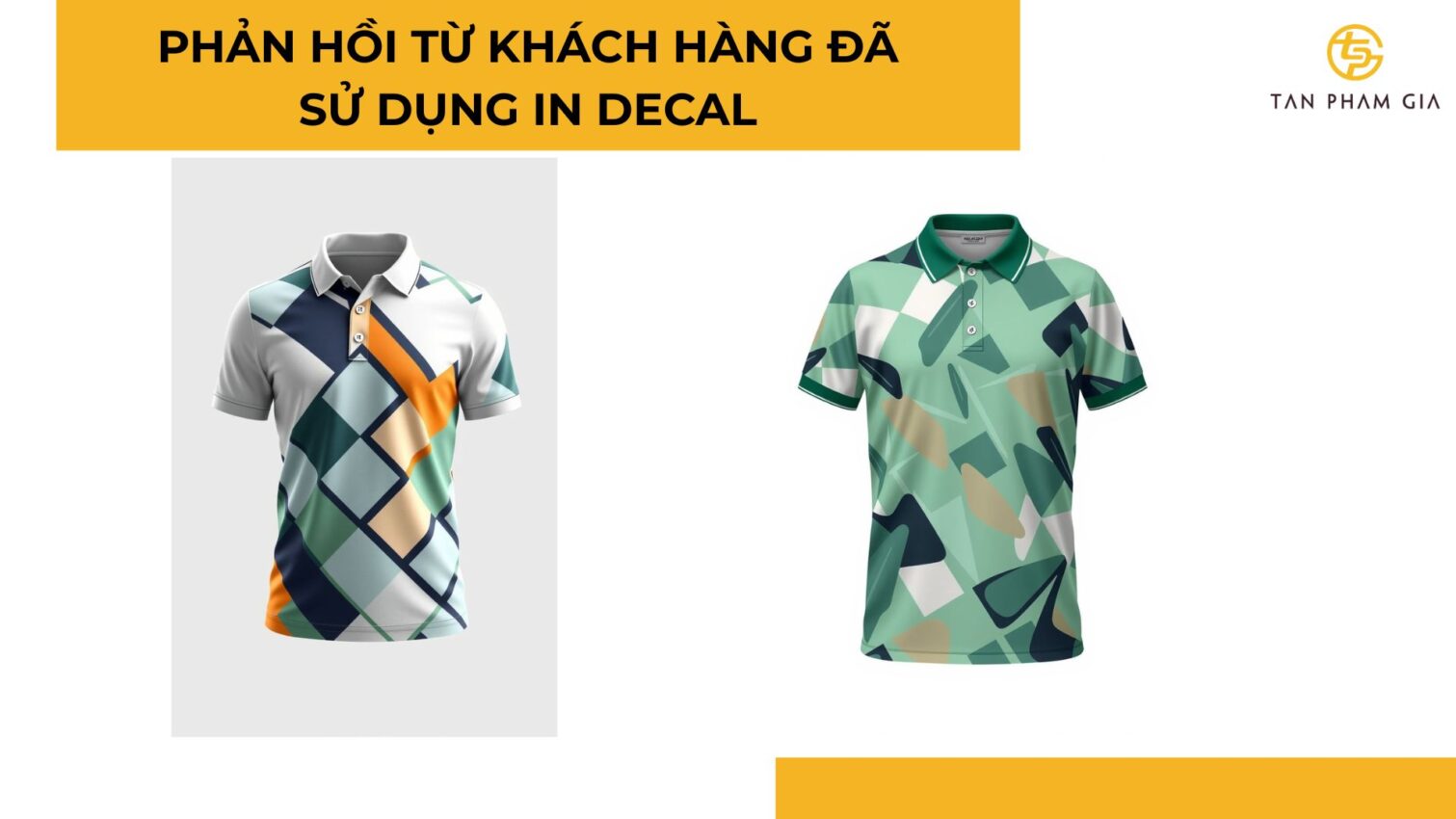 In áo thun đồng phục bằng kỹ thuật in decal