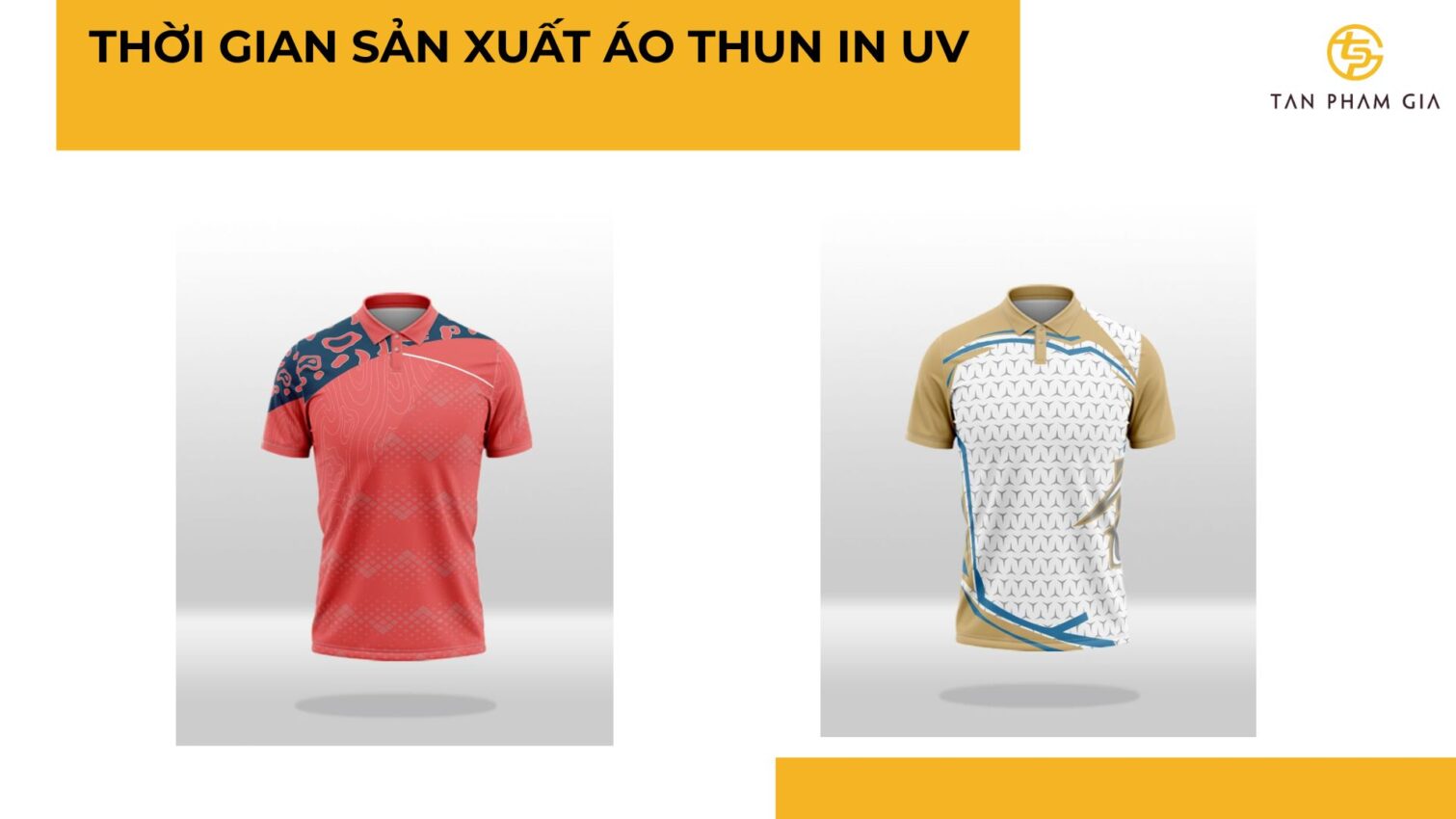In áo thun đồng phục kỹ thuật in UV