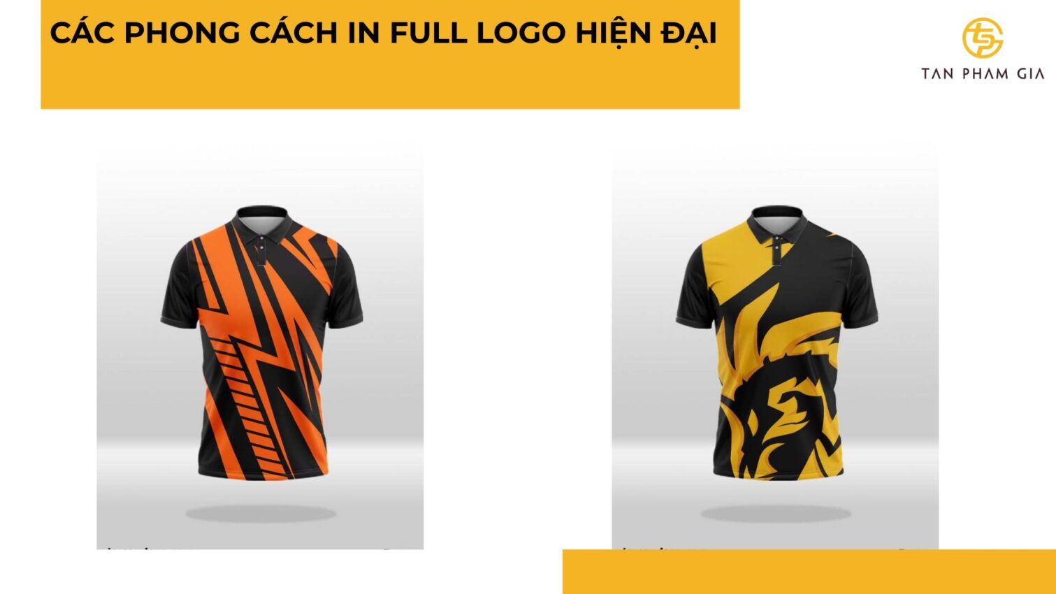 In áo thun đồng phục full logo