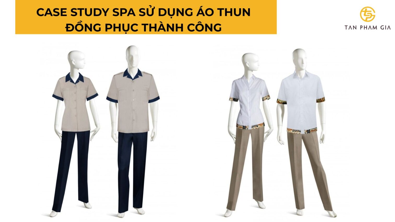 In áo thun đồng phục cho spa