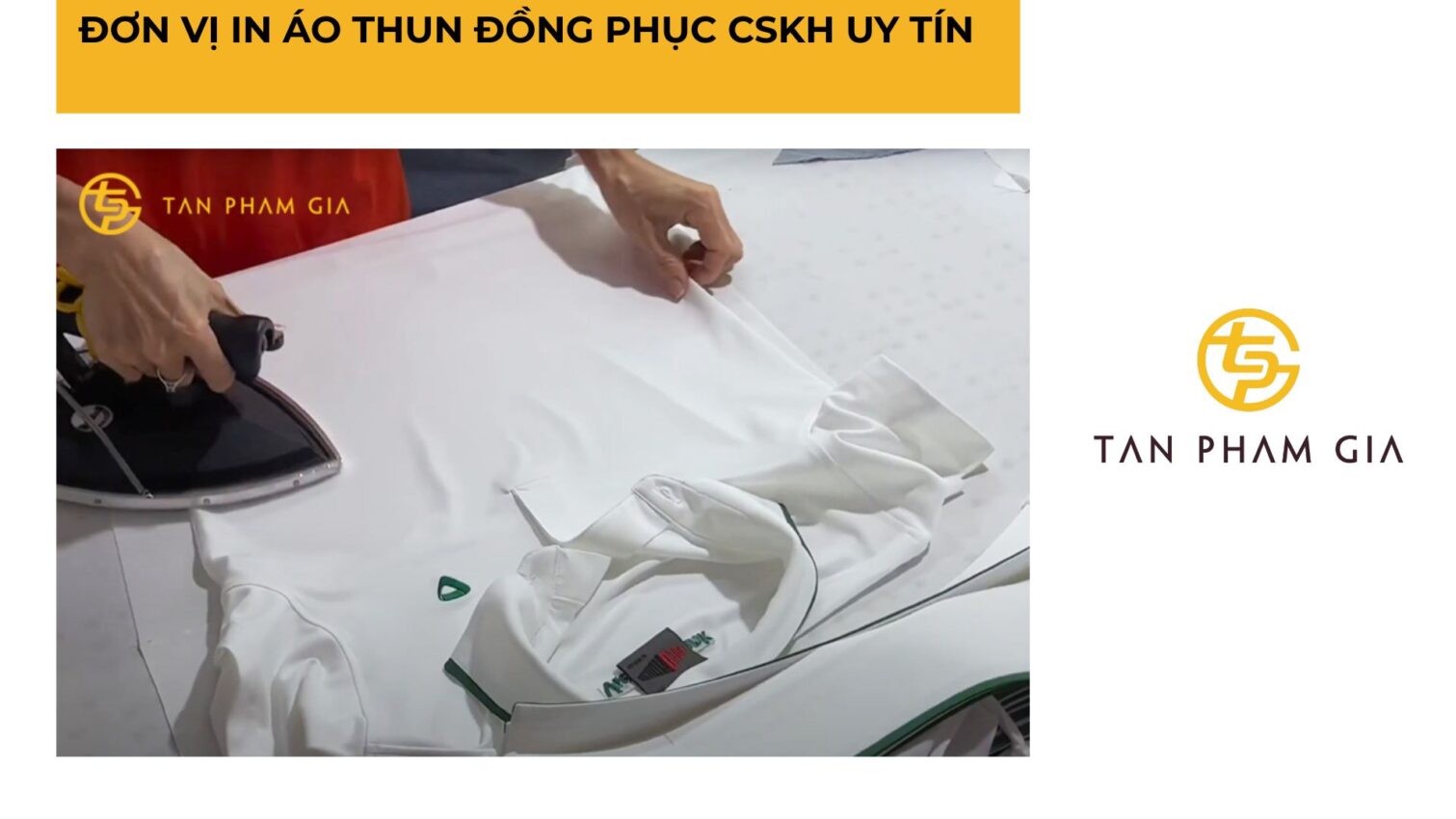In áo thun đồng phục cho CSKH