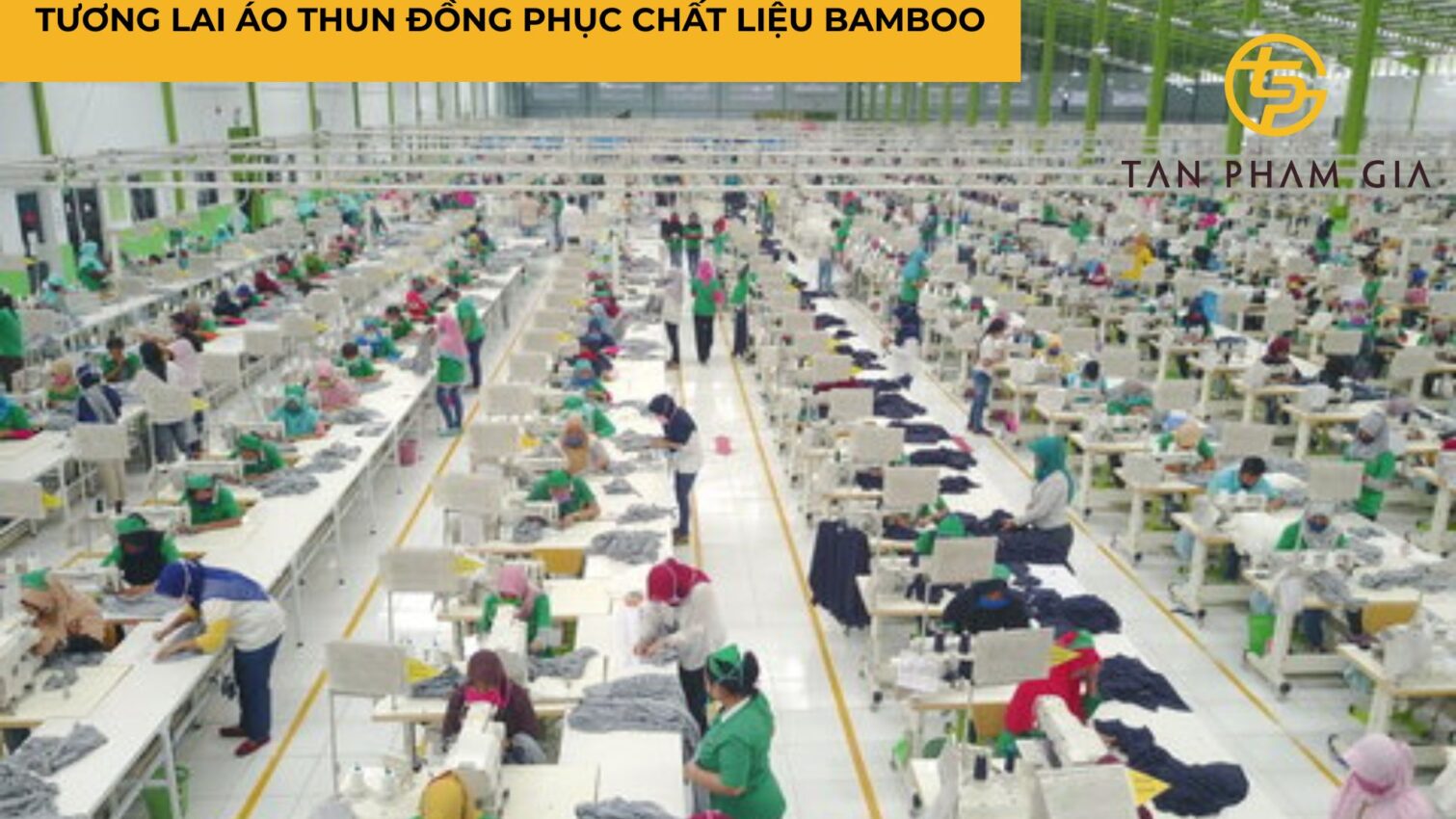 Áo thun đồng phục chất liệu bamboo