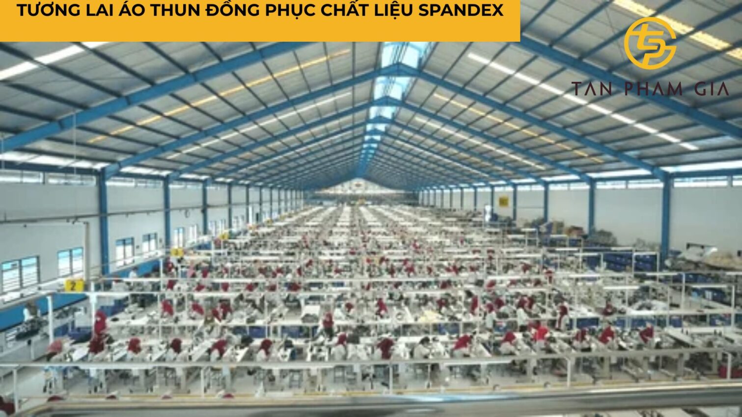 Áo thun đồng phục chất liệu spandex