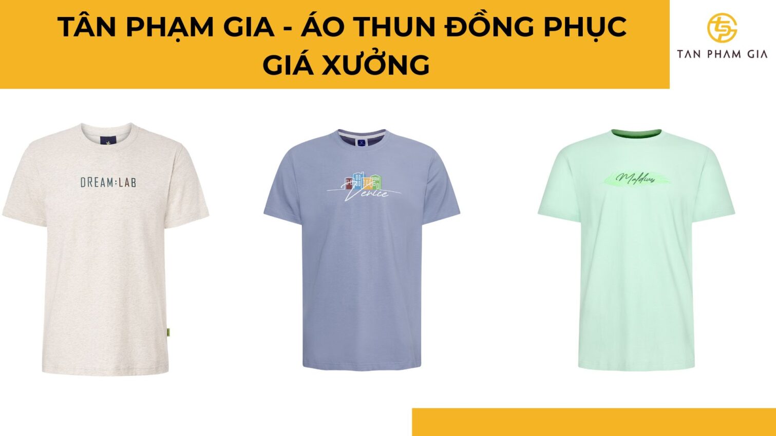 Áo thun đồng phục giá xưởng