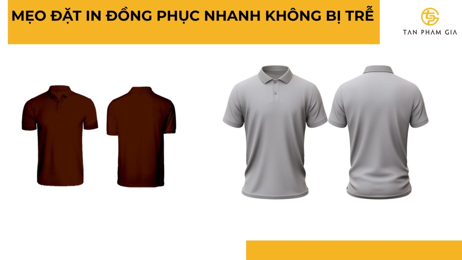 In áo thun đồng phục nhanh chóng