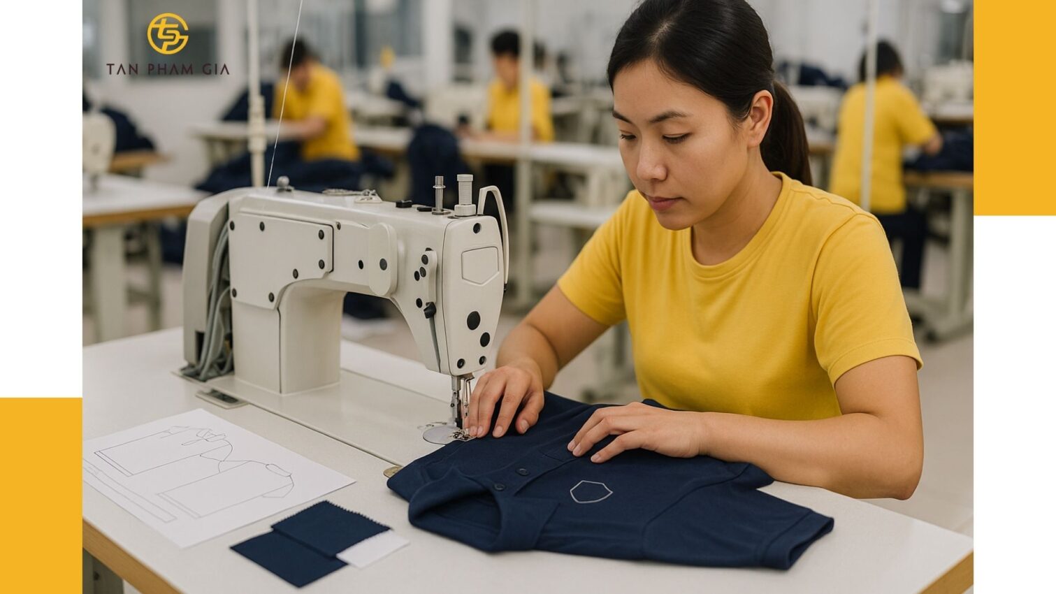 Áo thun đồng phục bảo vệ cao cấp