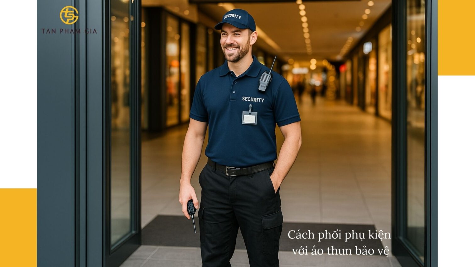 Áo thun đồng phục bảo vệ giá rẻ
