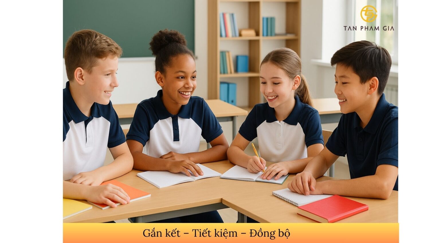 Áo thun đồng phục combo học sinh