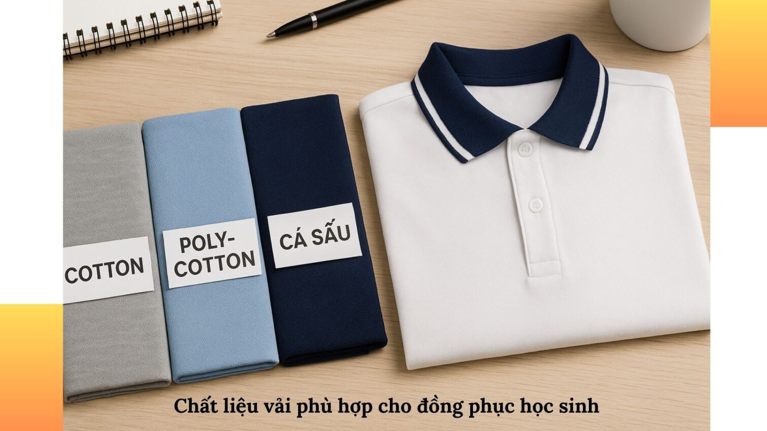 Áo thun đồng phục combo học sinh