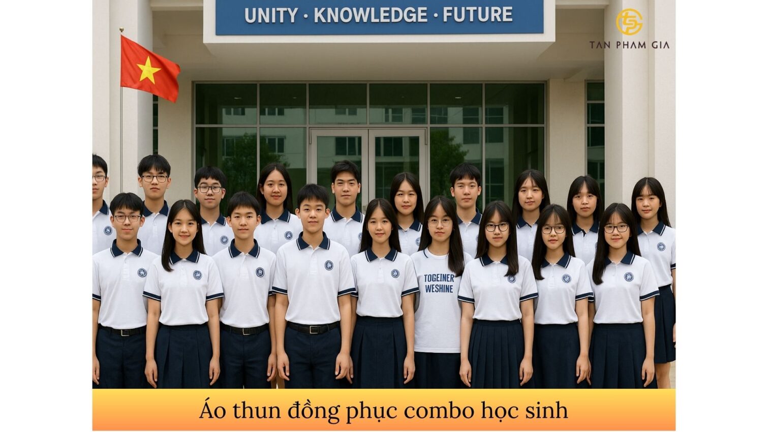 Áo thun đồng phục combo học sinh