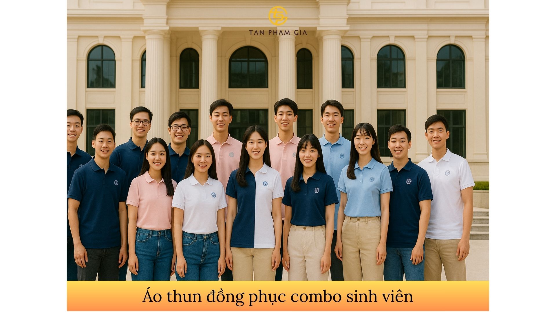 Áo thun đồng phục combo sinh viên