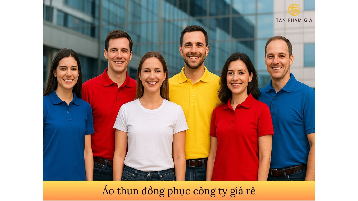 Áo thun đồng phục công ty giá rẻ