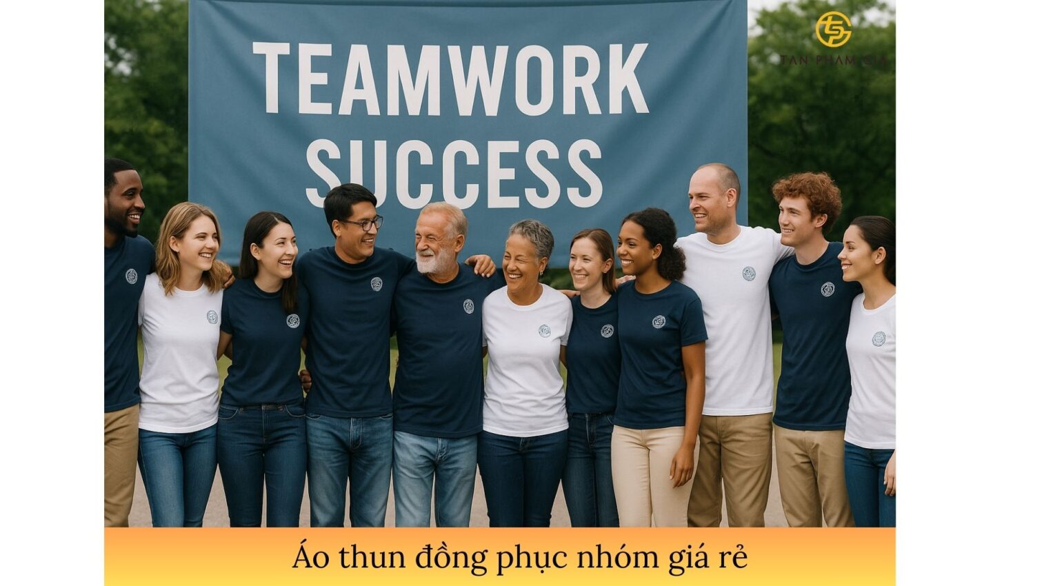 Áo thun đồng phục nhóm giá rẻ