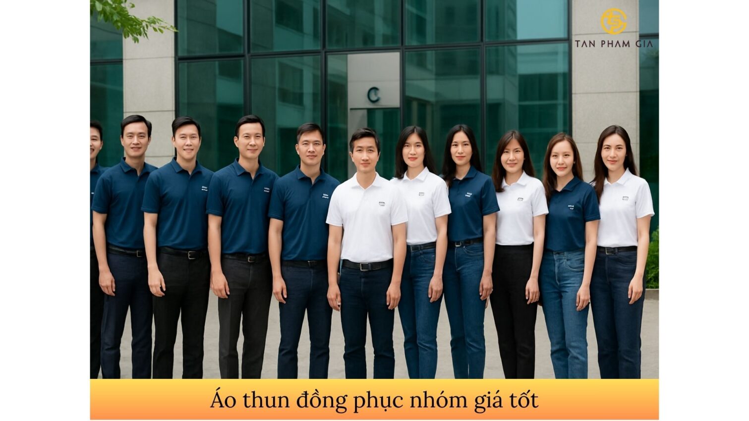 Áo thun đồng phục nhóm giá tốt