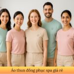 Áo thun đồng phục spa giá rẻ Áo thun đồng phục spa giá rẻ
