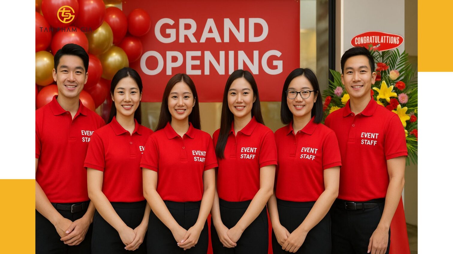 Áo thun đồng phục sự kiện cao cấp