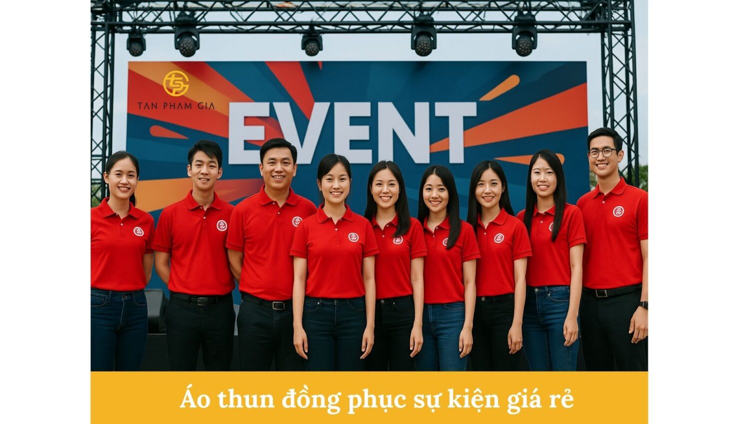 Áo thun đồng phục sự kiện giá rẻ