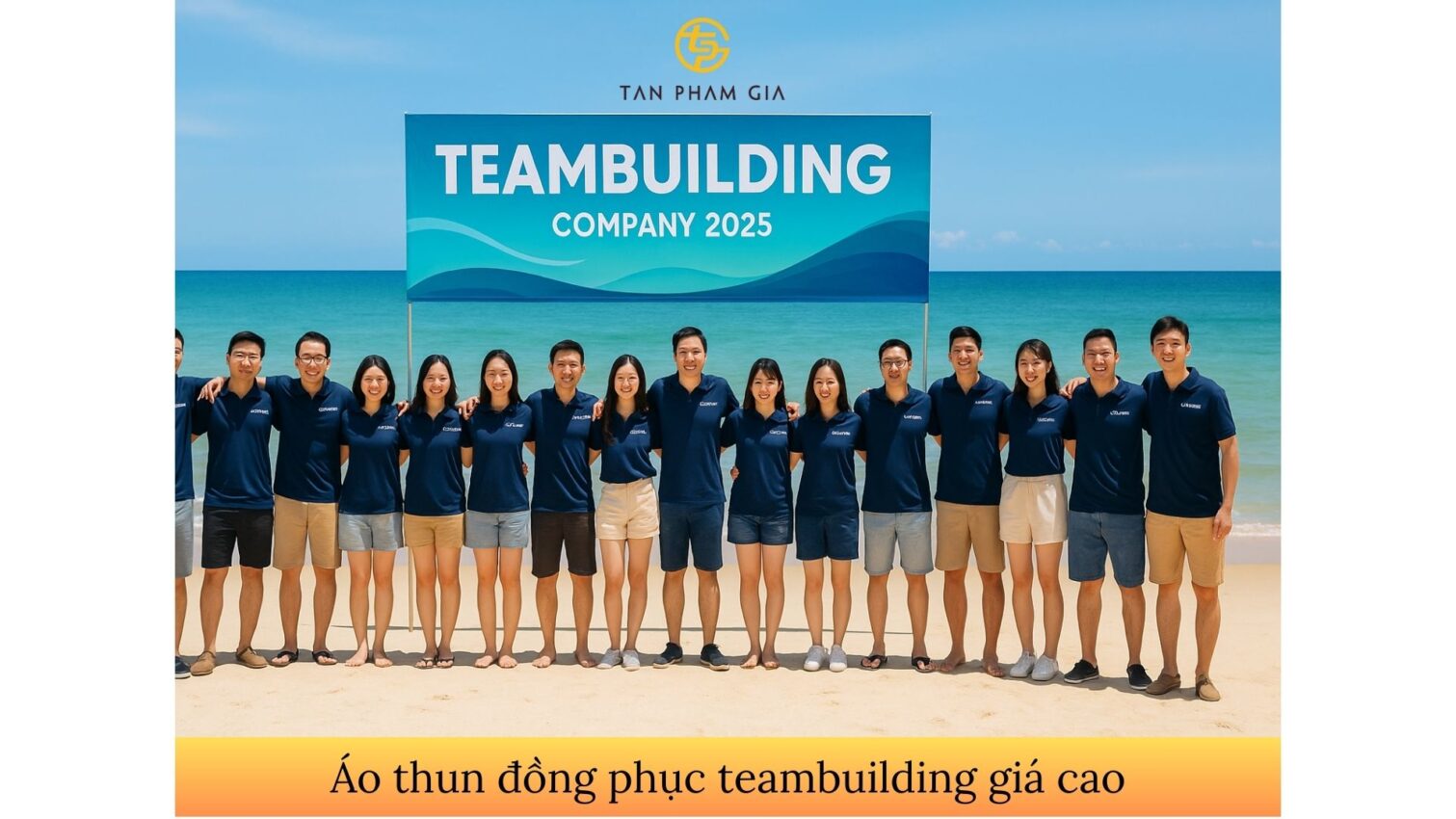 Áo thun đồng phục teambuilding giá cao