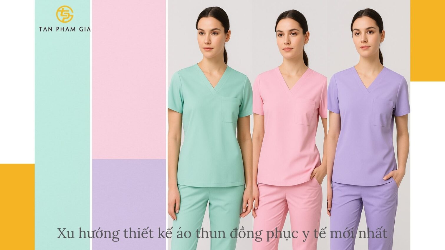 Áo thun đồng phục y tế cao cấp