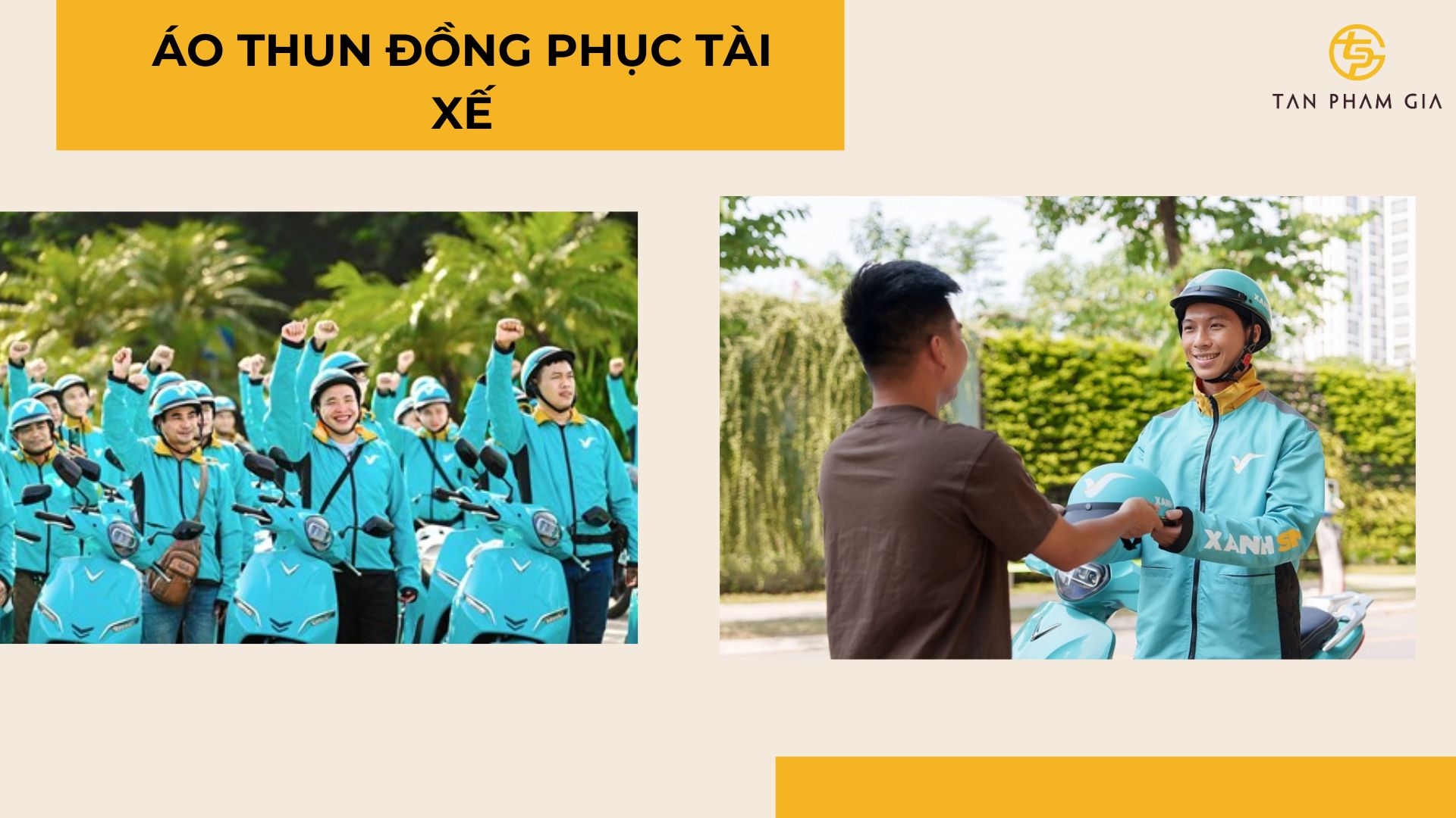 Áo thun đồng phục tài xế