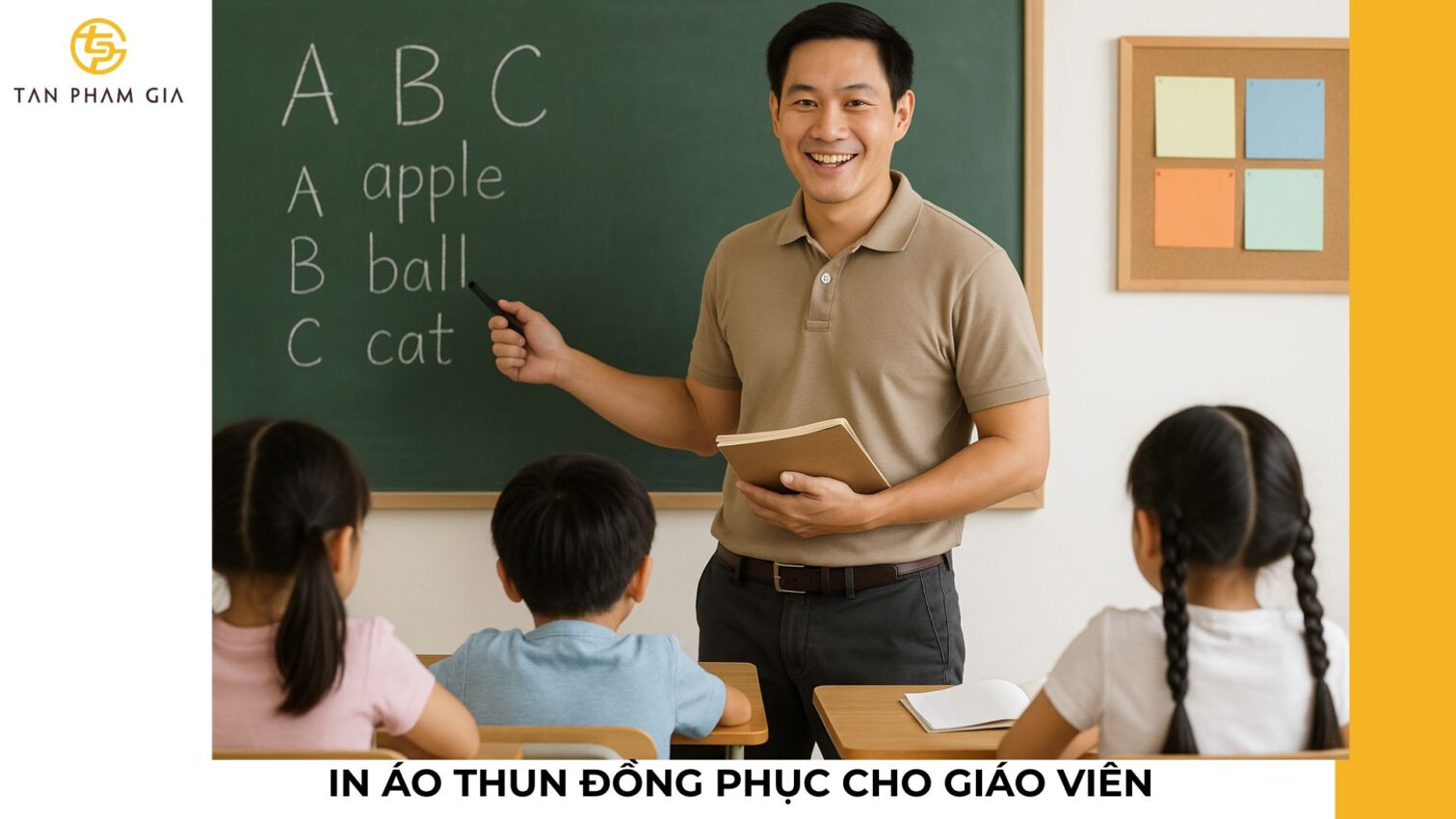 In áo thun đồng phục cho giáo viên