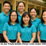 In áo thun đồng phục cho giáo viên In áo thun đồng phục cho giáo viên