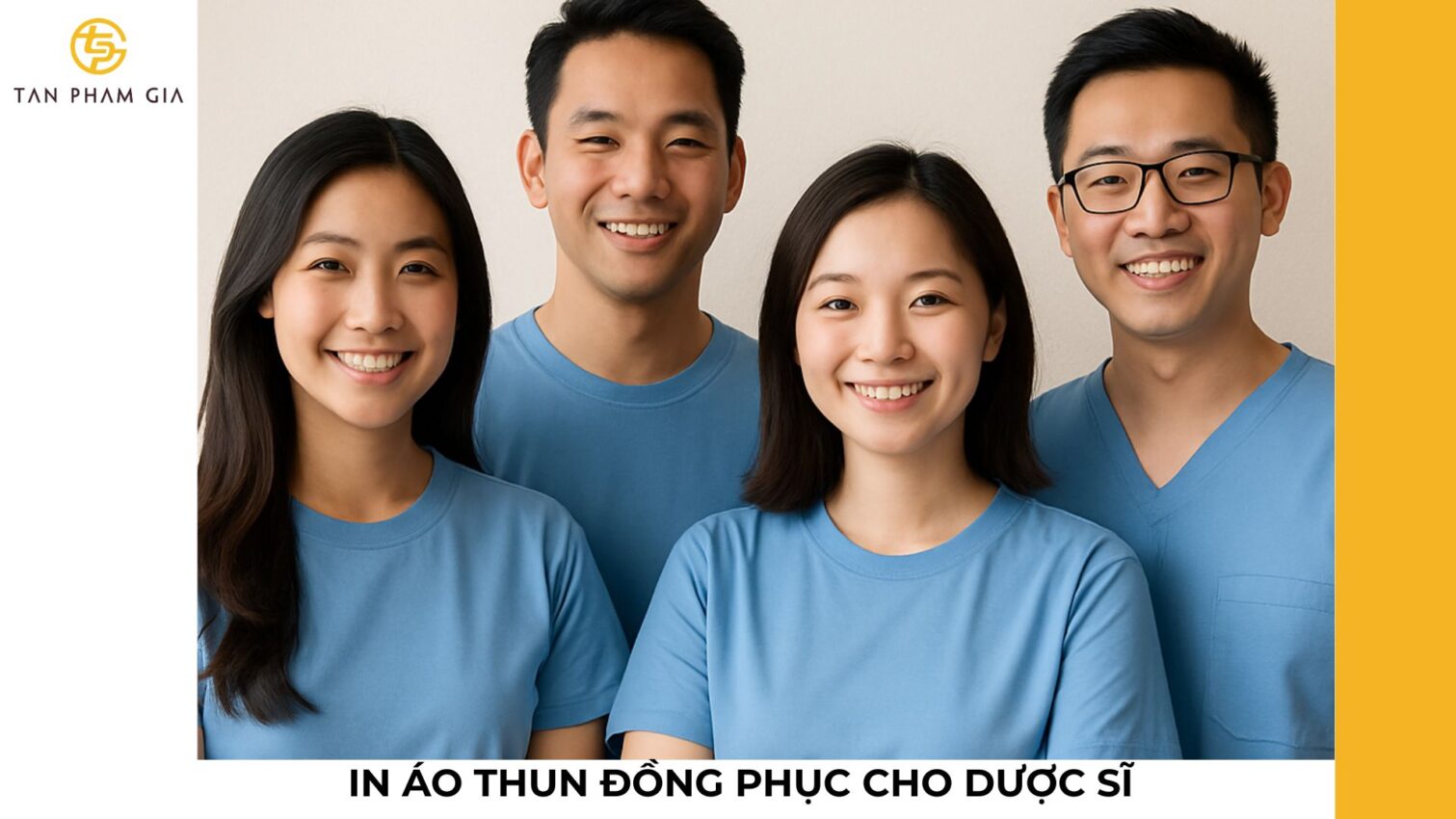 In áo thun đồng phục cho dược sĩ