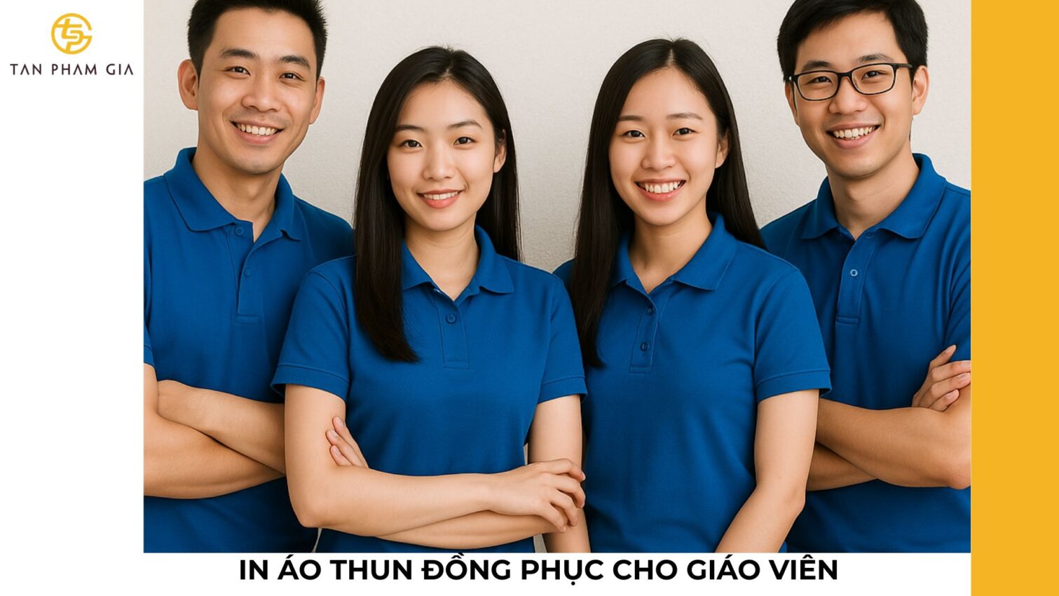 In áo thun đồng phục cho giáo viên