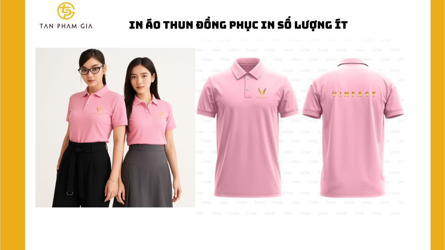 In áo thun đồng phục in số lượng ít