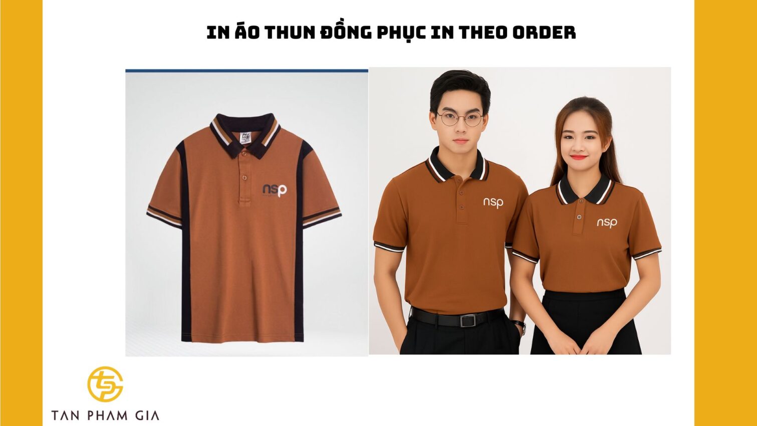 In áo thun đồng phục in theo order