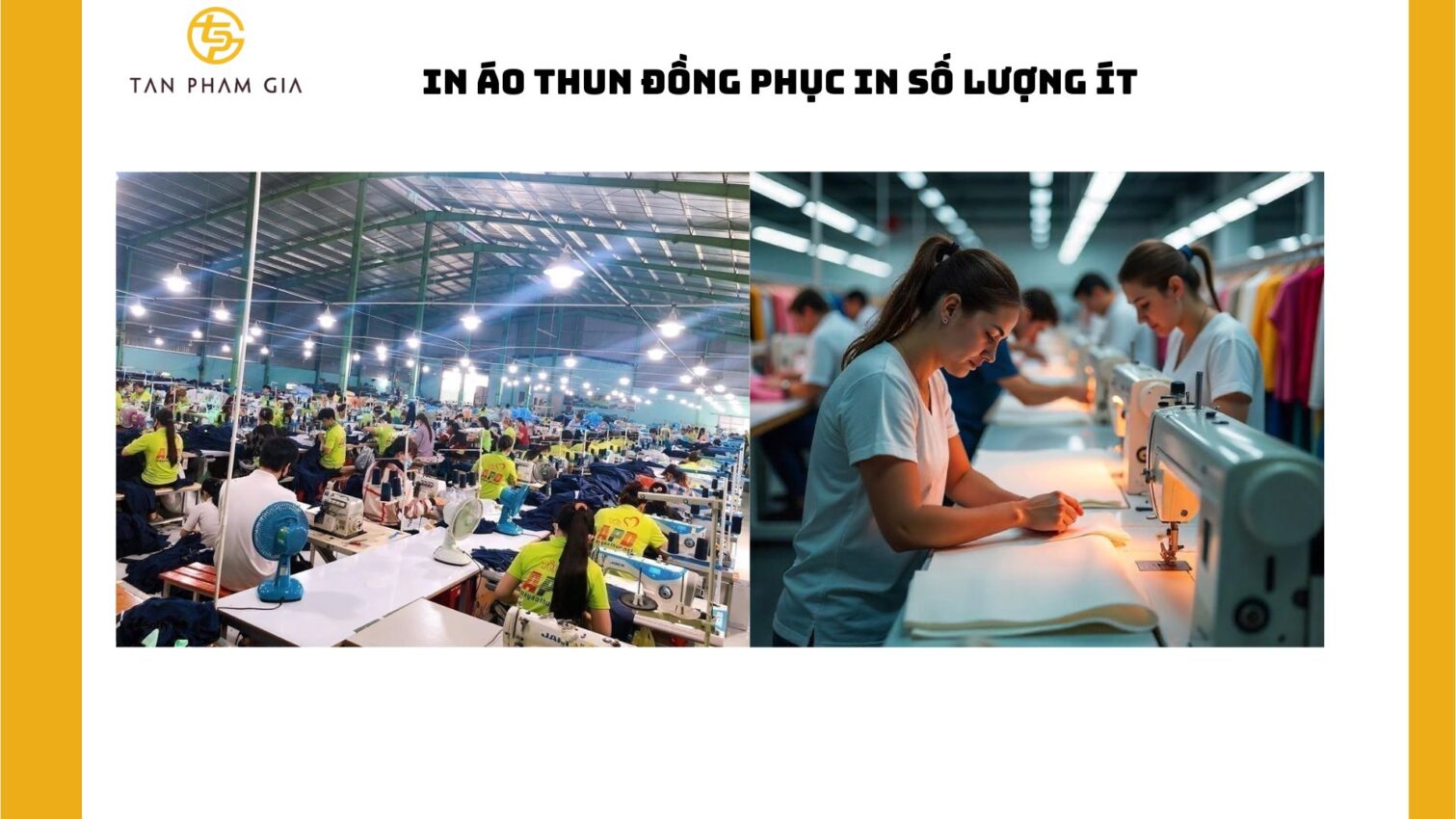In áo thun đồng phục in số lượng ít