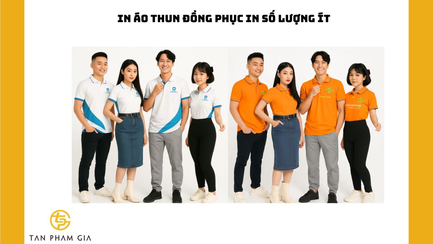 In áo thun đồng phục in số lượng ít