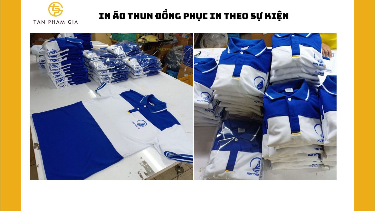 In áo thun đồng phục in theo sự kiện