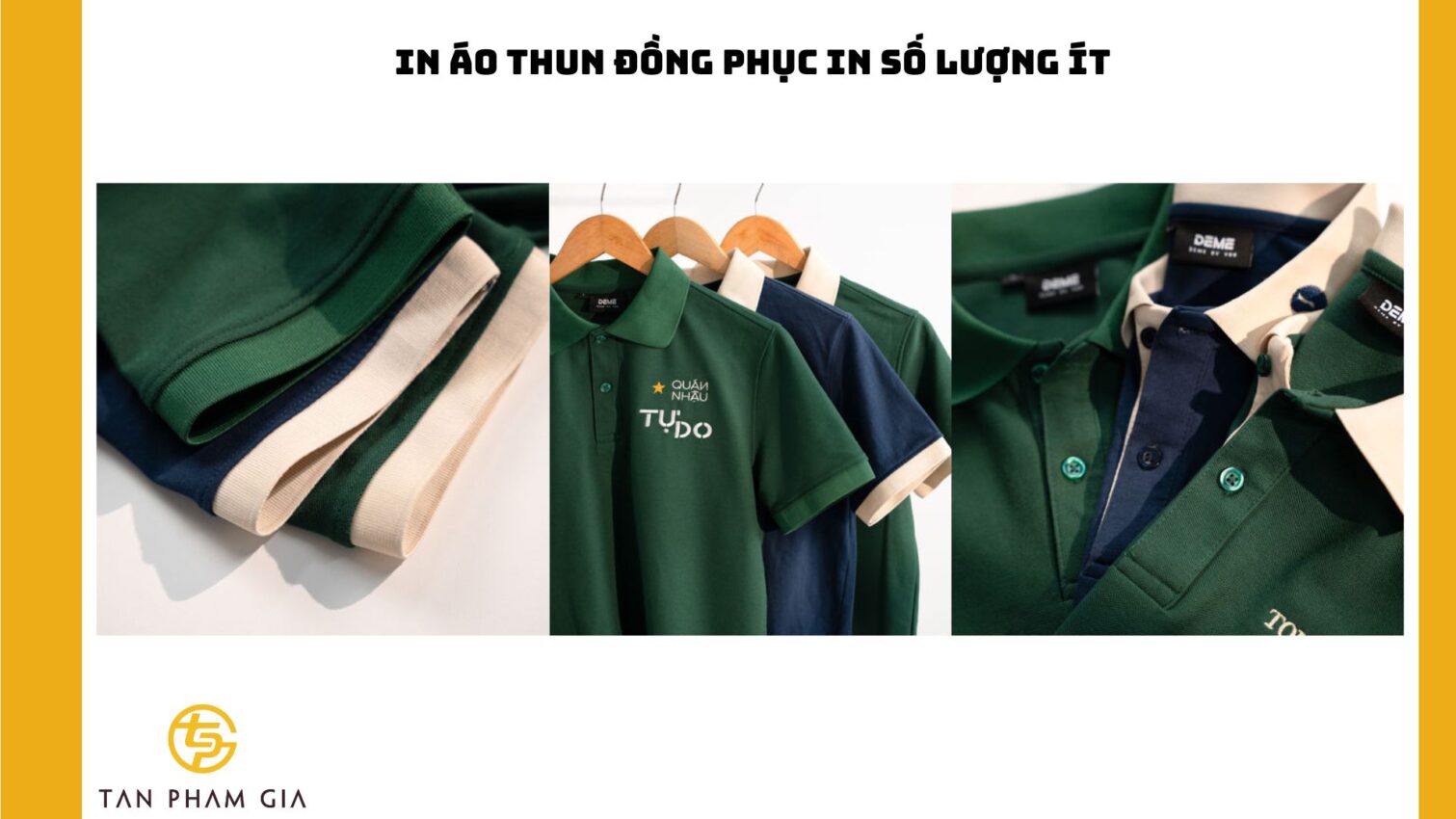 In áo thun đồng phục in số lượng ít