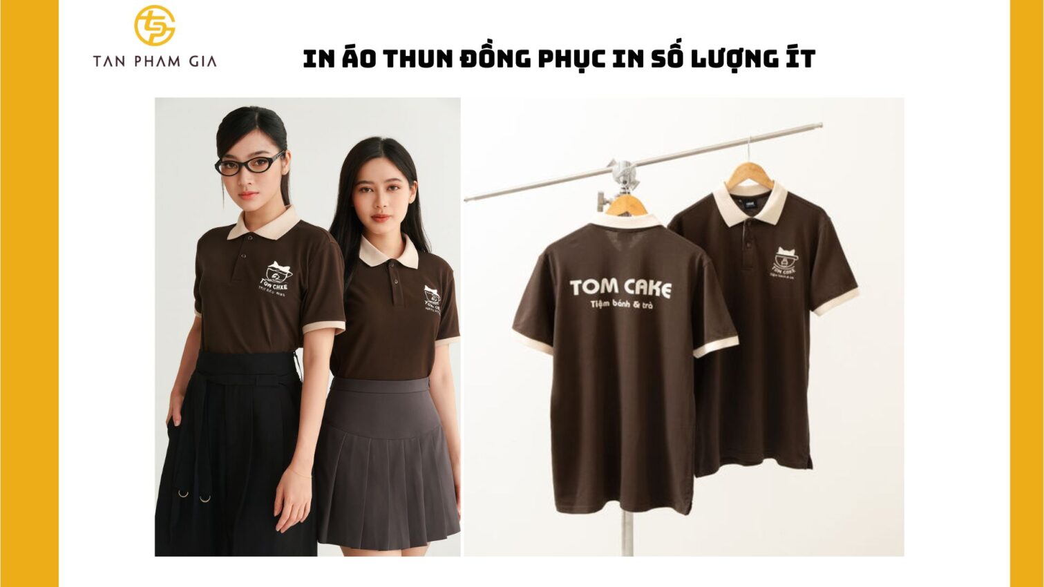 In áo thun đồng phục in số lượng ít