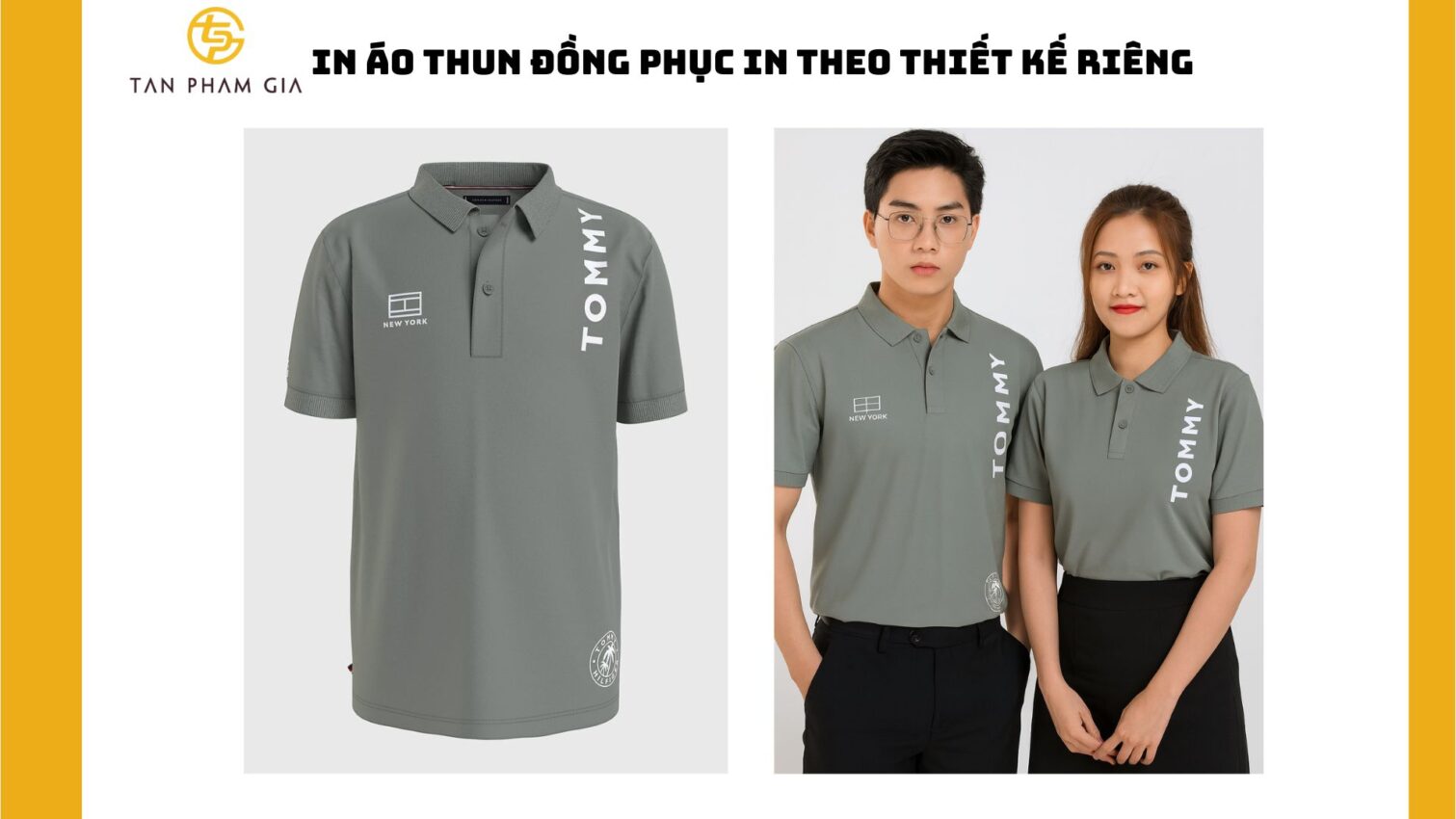 In áo thun đồng phục in theo thiết kế riêng