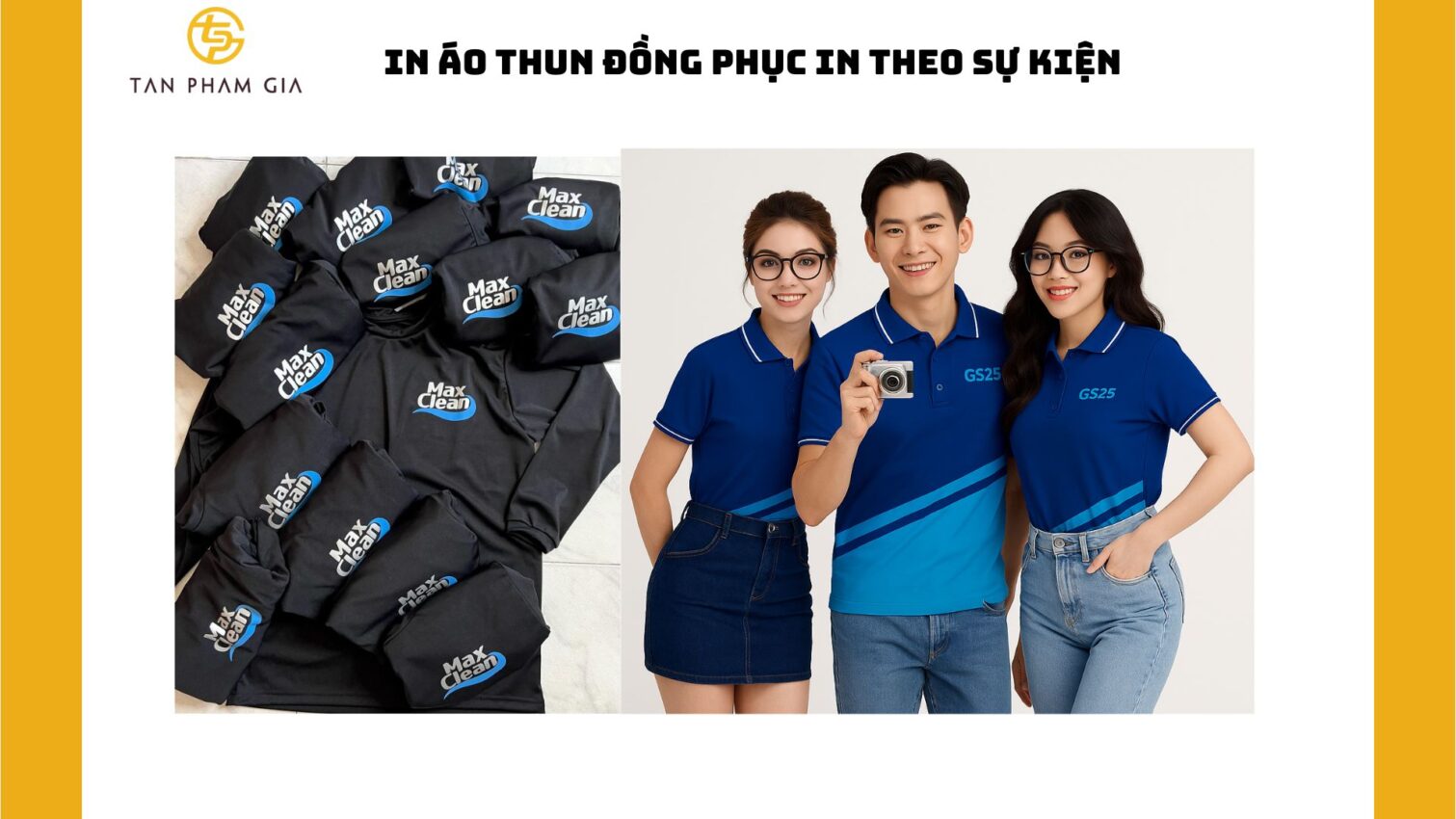 In áo thun đồng phục in theo sự kiện
