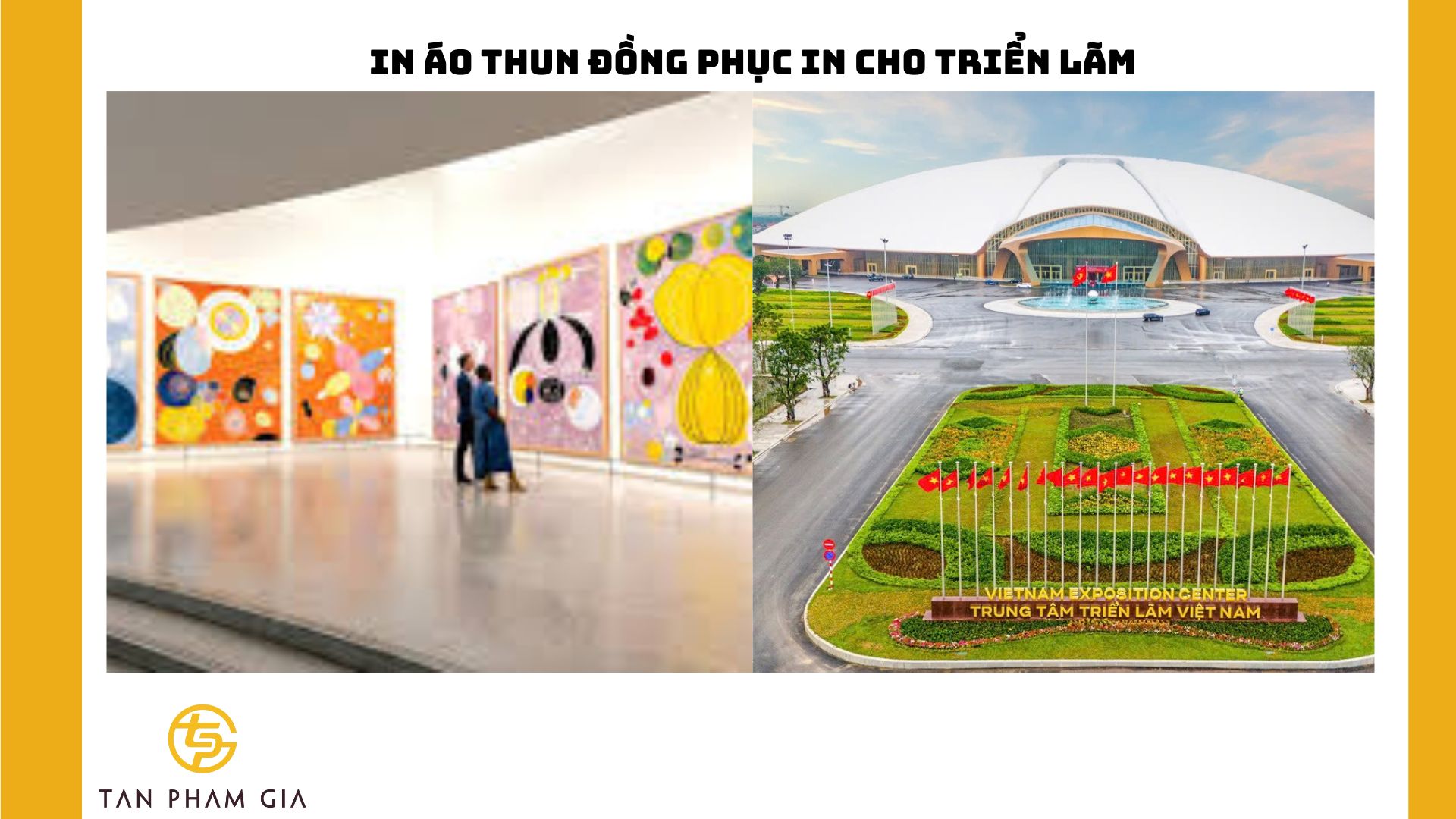 In áo thun đồng phục in cho triển lãm