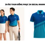 In áo thun đồng phục in decal nhanh