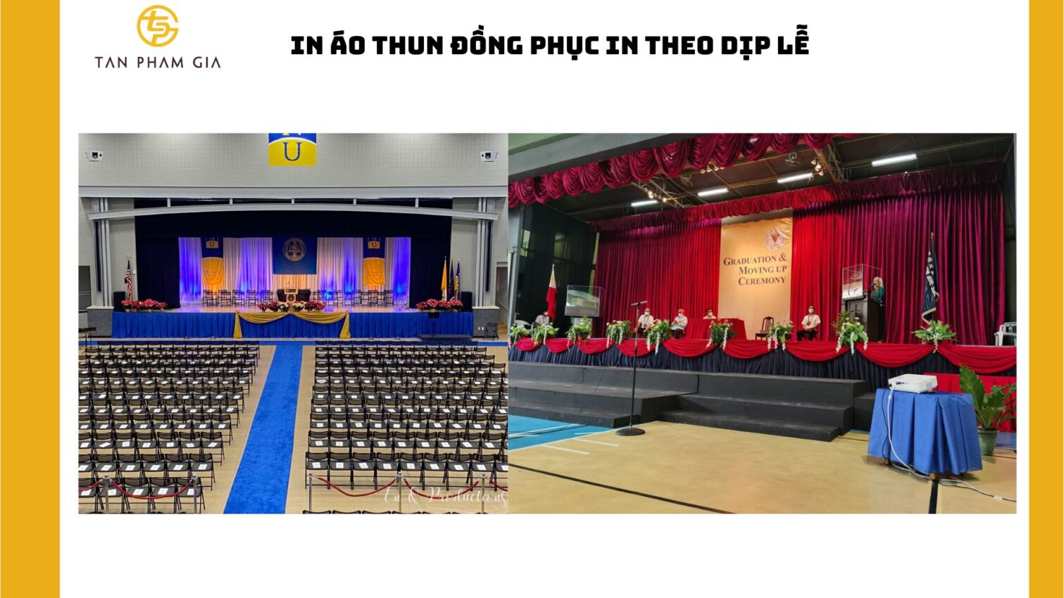 In áo thun đồng phục in theo dịp lễ