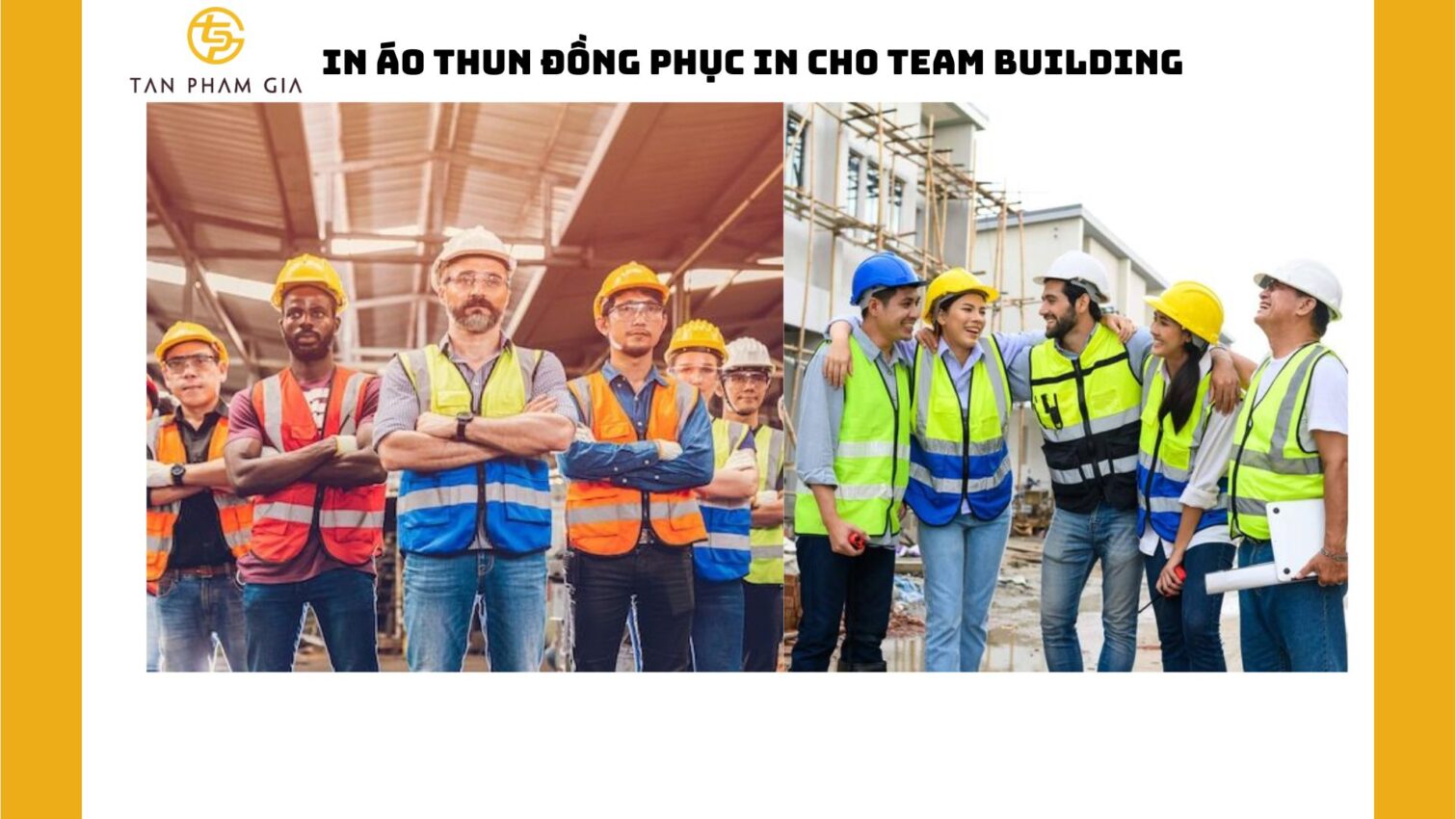 In áo thun đồng phục in cho team building