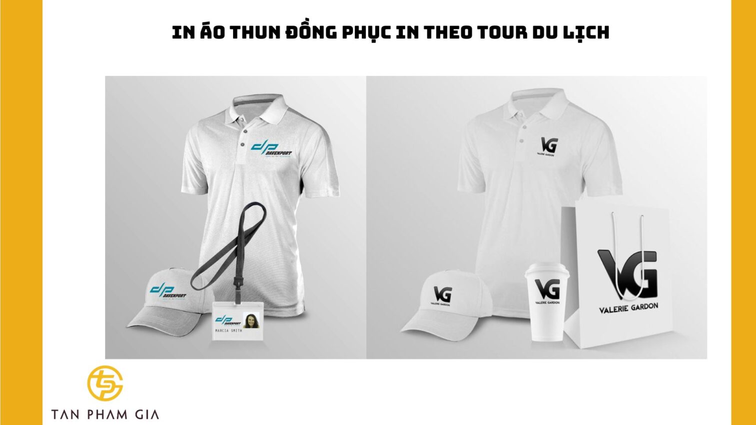 In áo thun đồng phục in theo tour du lịch