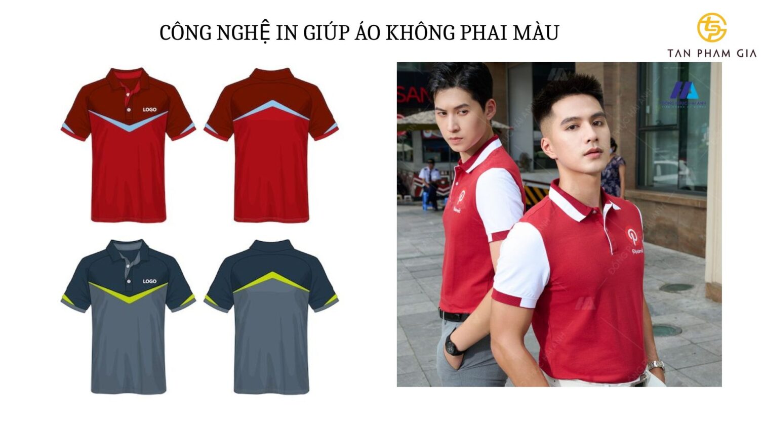 In áo thun đồng phục in không phai màu
