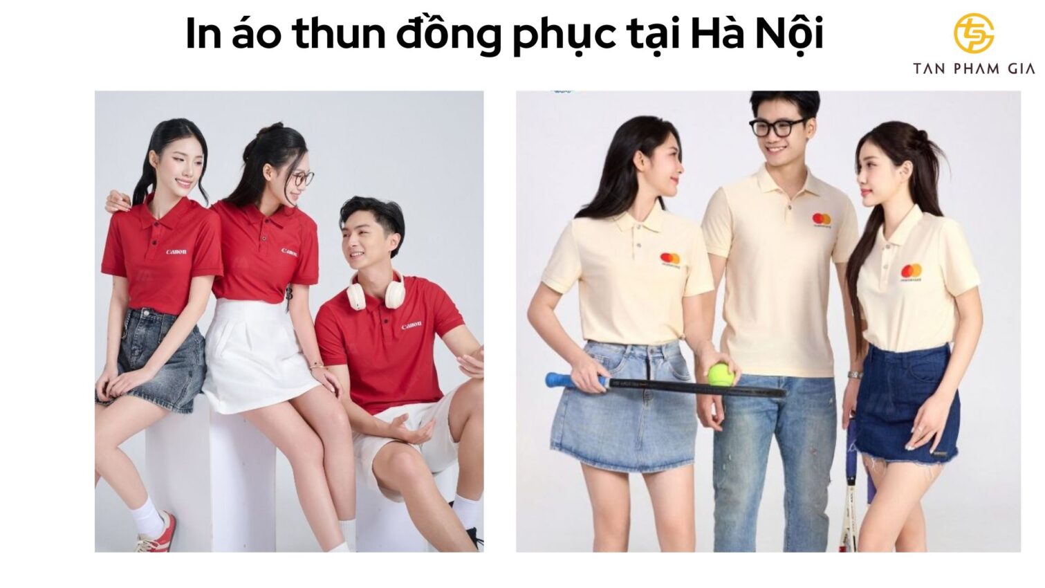 In áo thun đồng phục tại Hà Nội