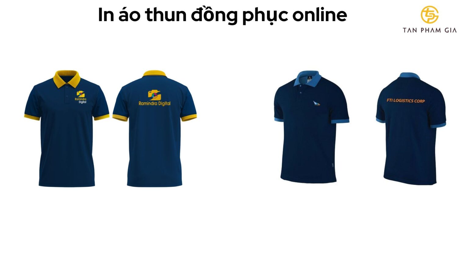 In áo thun đồng phục online