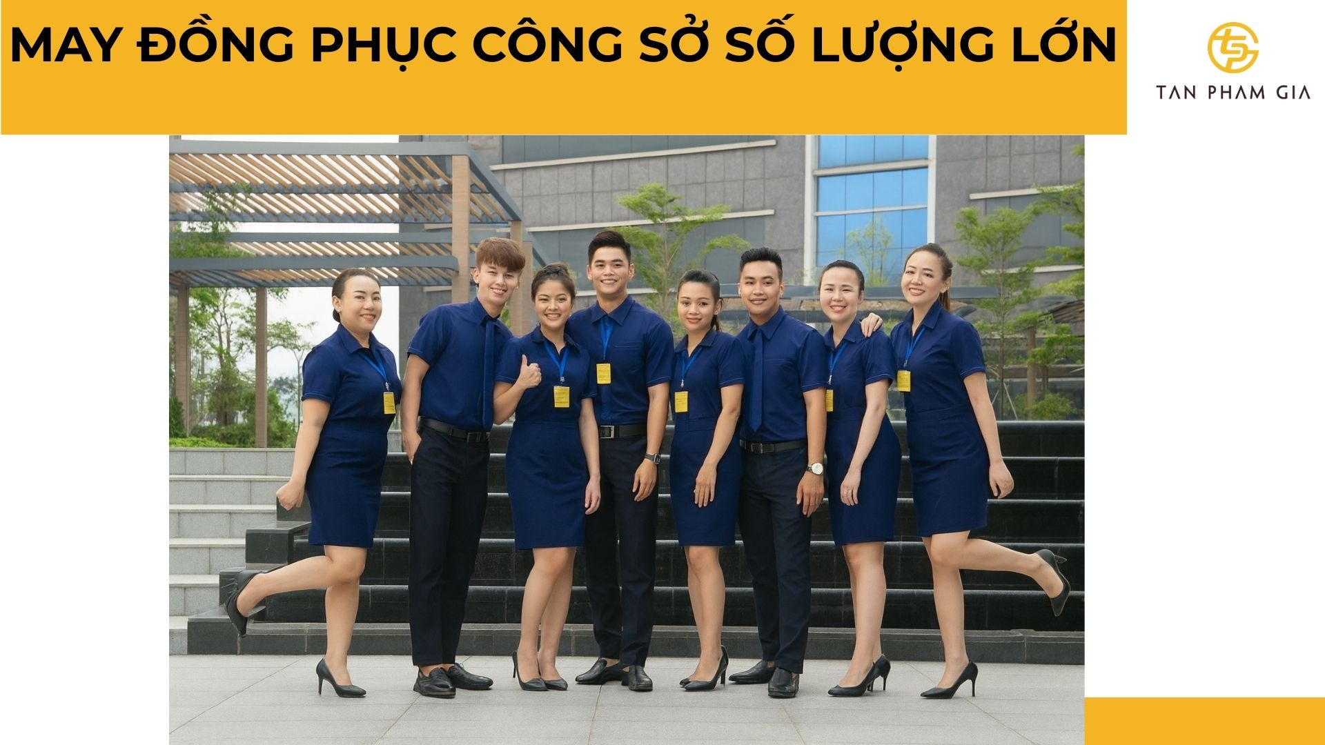 May đồng phục công sở số lượng lớn