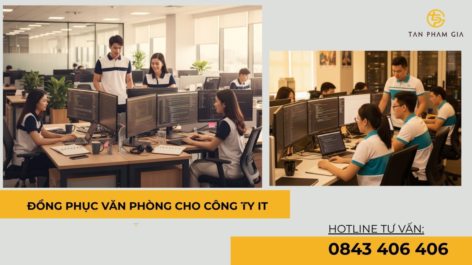 Đồng phục văn phòng cho công ty IT